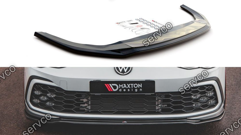 Prelungire splitter bara fata Volkswagen Golf 8 GTI 2020- v6 - Maxton Design