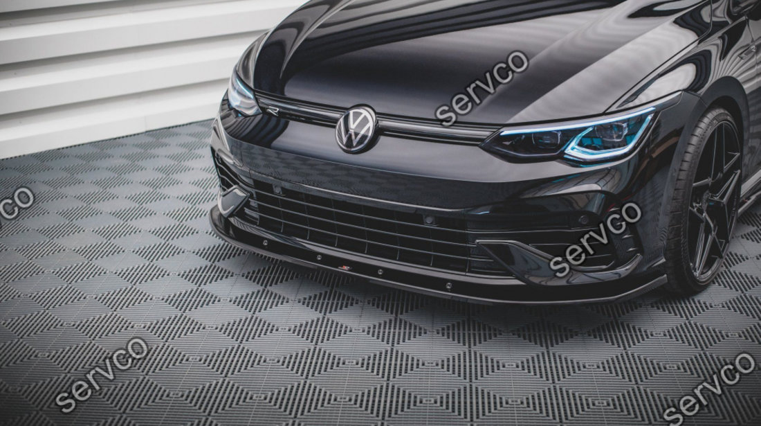 Prelungire splitter bara fata Volkswagen Golf R 8 2020- v19 - Maxton Design