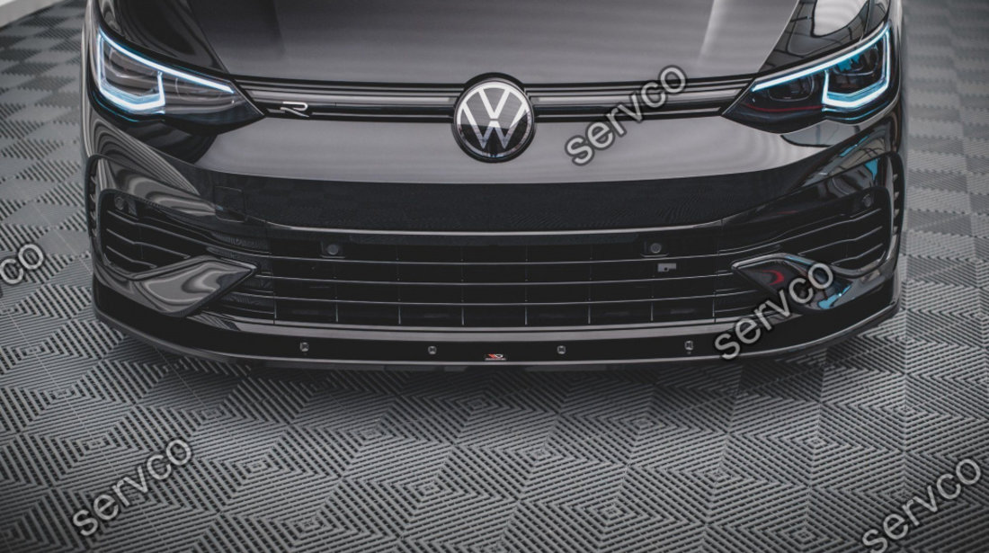 Prelungire splitter bara fata Volkswagen Golf R 8 2020- v19 - Maxton Design