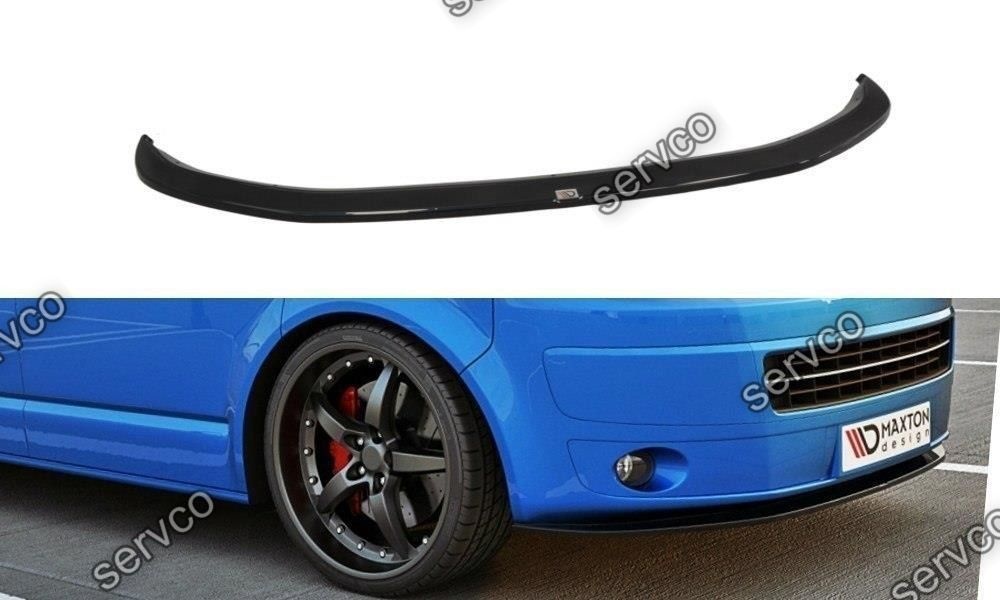 Prelungire splitter bara fata Volkswagen T5 Facelift 2009-2015 v3 - Maxton Design