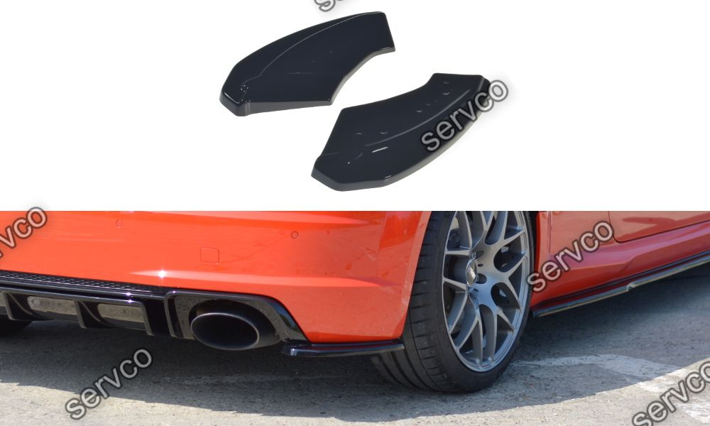 Prelungire splitter bara spate Audi TT Mk3 8S RS 2016- v5 - Maxton Design