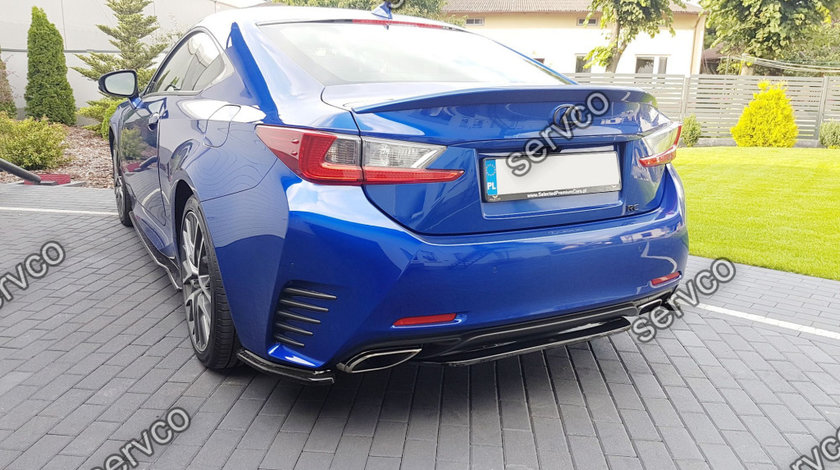 Prelungire splitter bara spate Lexus RC 2014- v5 - Maxton Design