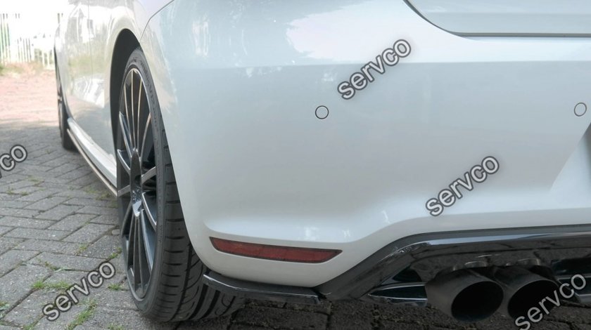 Prelungire splitter bara spate Volkswagen Polo Mk5 R WRC 2013 v5 - Maxton Design