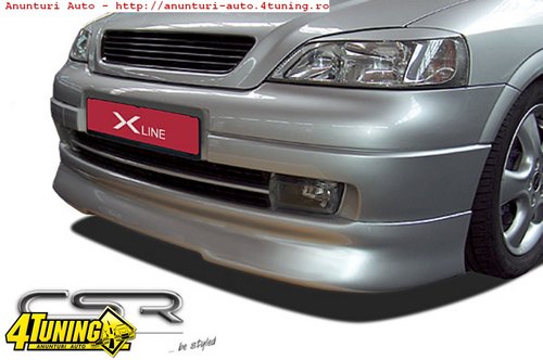 Prelungire spoiler sub bara fata Opel Astra G FA005