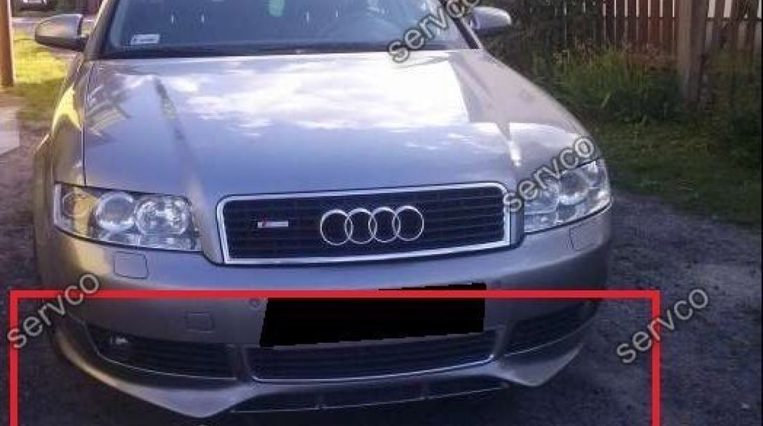 Prelungire spoiler tuning sport bara fata Audi A4 B6 8E 8H S4 Rs4 S line  2001-2005 v1 #38452645