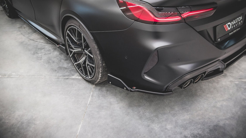 Prelungiri Spate Splitere laterale + Flaps V.1 BMW M8 Gran Coupe F93 BM-M8-G16-GC-RSD1T+RSF