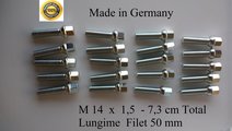 Prezoane lungi VW  AUDI MERCEDES 73 mm cu filet 50...