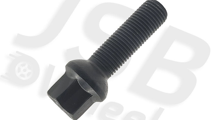 Prezoane negre noi jante aliaj M14x1.5 43 mm, VW, Seat, Skoda, Audi