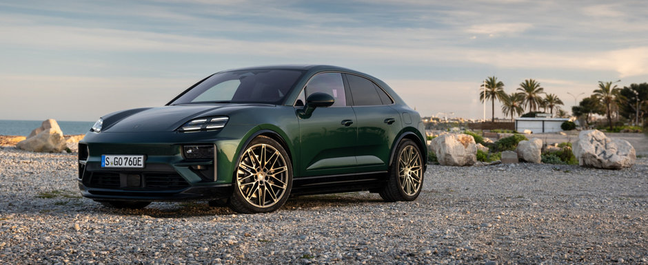 Primul SUV cu propulsie electrica de la Porsche a debutat oficial. Noul Porsche Macan accelereaza de la 0 la 100 km/h mai repede decat un 911 GT3 si costa de aproape doua ori mai mult decat o Tesla Model Y. Galerie foto completa