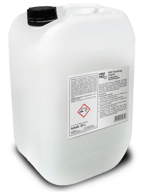 Pro Tec Dpf Flushing Liquid Solutie Curatare Filtru De Particule Auto 25L PRO6167