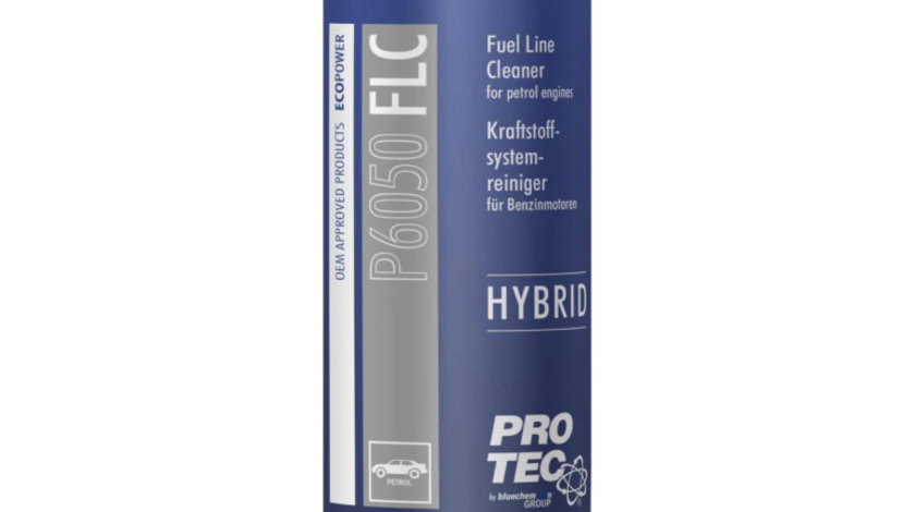 Pro Tec Fuel Line Cleaner Hybrid-Aditiv Curatare Sistem Alimentare Benzina Motor Hybrid 375ML PRO6050