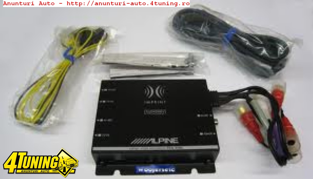 Procesor de sunet Alpine H100 si kitul de calibrare KTX-H100 #215293