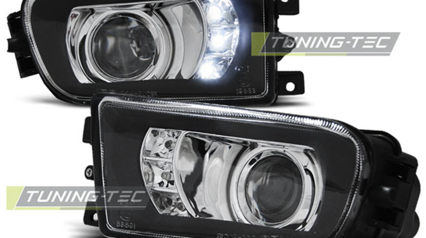 Proiectoare Ceata BLACK LED compatibila BMW E39 09.95-06.03 / Z3 96-02