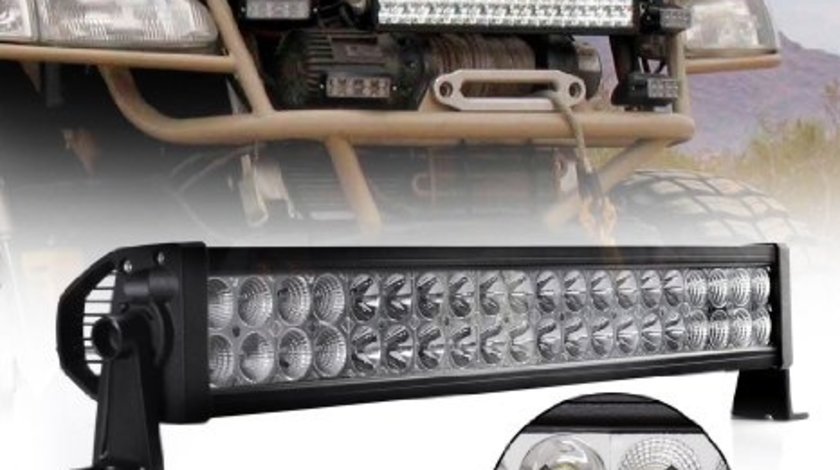 Proiectoare led bullbar,rollbar,grila,plafon off-road 120w