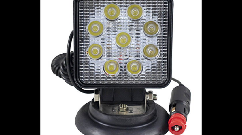 PROIECTOR DE LUCRU CU LED. PATRAT. LUMINA CONCENTRATA. BAZA MAGNETICA JBM 52568 JBM