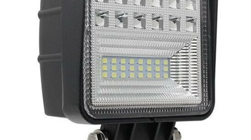 Proiector Led Auto Offroad 7D 63W/12V-24V 5040 LM Patrat Flood Beam 150 Grade 718473