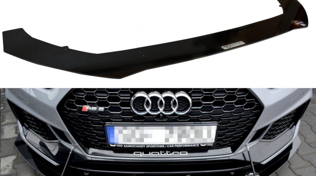 Racing Prelungire Bara Fata Splitere Lip V.1 Audi RS5 F5 Coupe / Sportback AU-RS5-2-CNC-FD1A