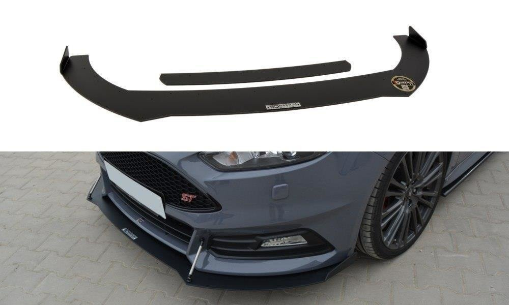 Racing Prelungire Bara Fata Splitere Lip V.2 Ford Focus ST Mk3 FL FO-FO-3F-ST-CNC-FD2A