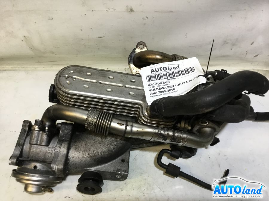 Racitor EGR 038131513ad 1.9 TDI Volkswagen JETTA III 1K2 2005-2010