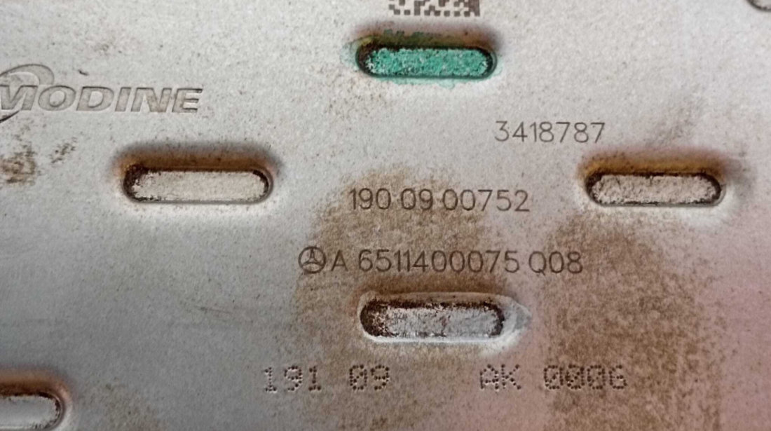 Racitor Gaze EGR Mercedes Clasa GLA X156 2.2 CDI 2013 - Prezent Cod A6511400075 1900900752 [M4941]