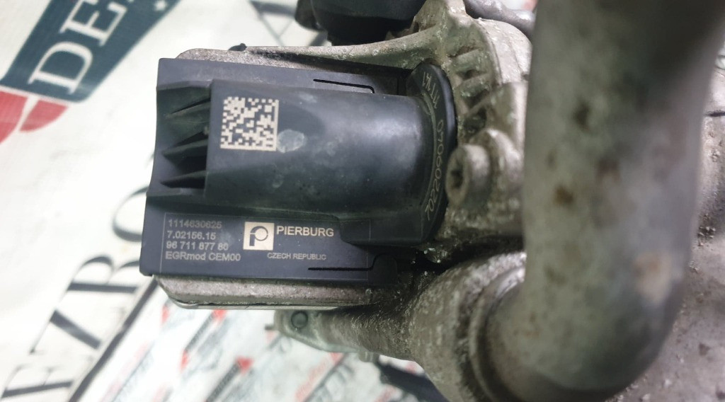 Racitor gaze + EGR Peugeot 207 1.4 HDi 68cp cod piesa : 9671187780 #65718996