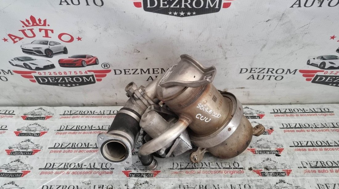 Racitor gaze + EGR VW Golf VI Cabrio 2.0 TDI 140cp coduri : 04L131512AA / 04L131501D