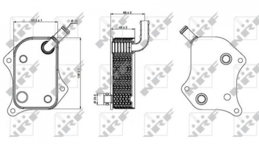 Racitor ulei Audi AUDI A4 (8EC, B7) 2004-2008 #2 06B117021