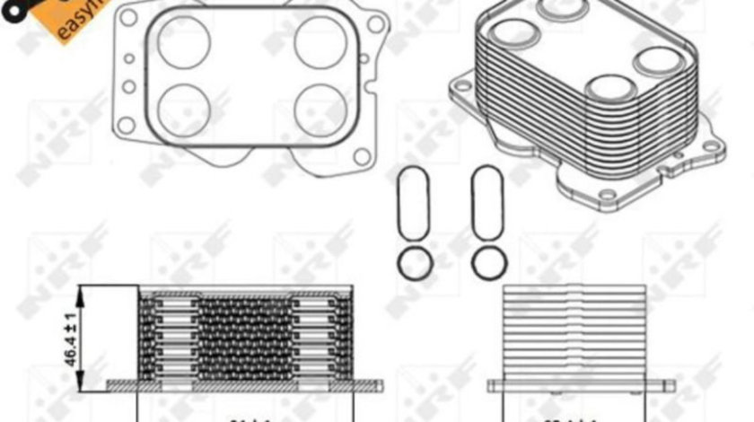 Racitor ulei Citroen C4 Grand Picasso I (UA_) 2006-2016 #3 1103L3