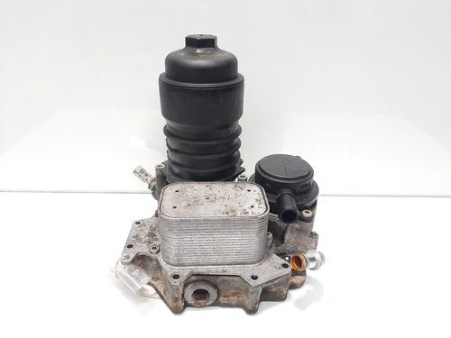 Racitor ulei cu carcasa filtru ulei, cod 78558686, Audi A6 Allroad (4FH, C6), 3.0 TDI, ASB (idi:4624...