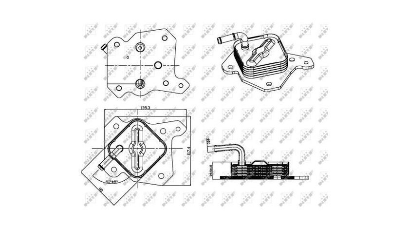 Racitor ulei Toyota AURIS VAN caroserie (ZRE18_, NZE18_) 2013-2016 #3 1571033050