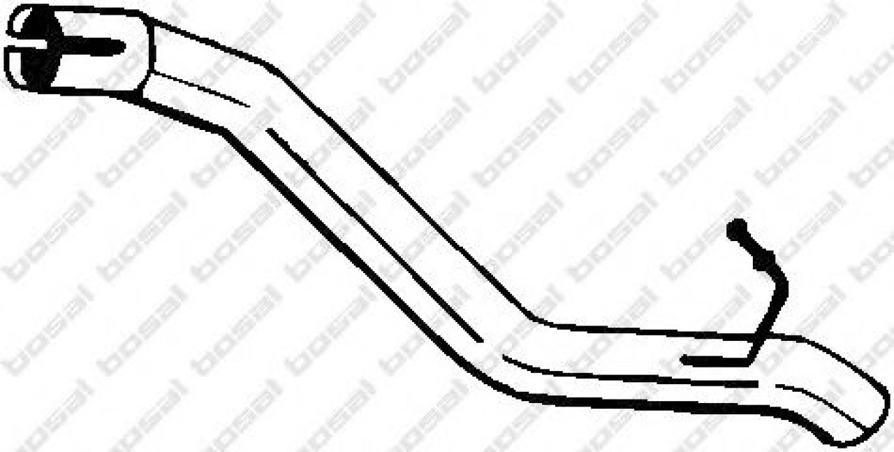 Racord evacuare FORD FOCUS C-MAX (2003 - 2007) BOSAL 751-401 piesa NOUA