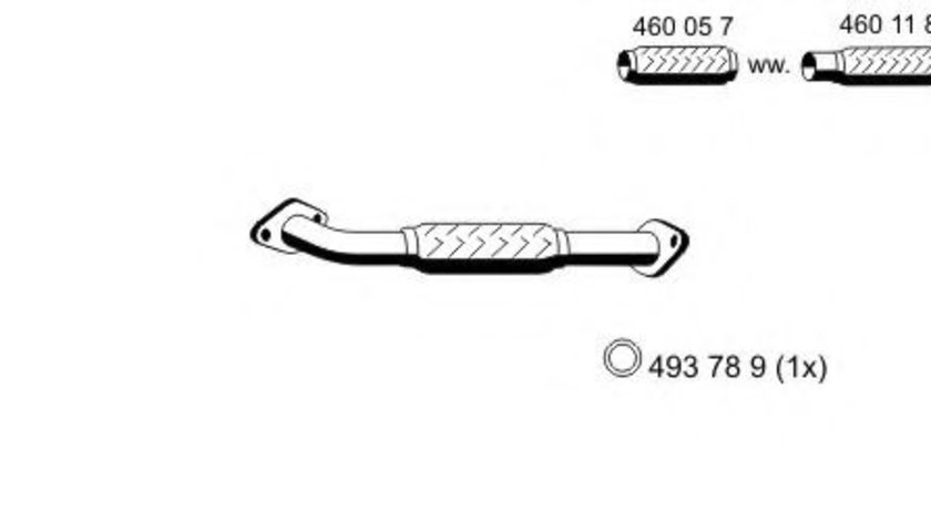 Racord evacuare FORD MONDEO III (B5Y) (2000 - 2007) ERNST 344401 piesa NOUA