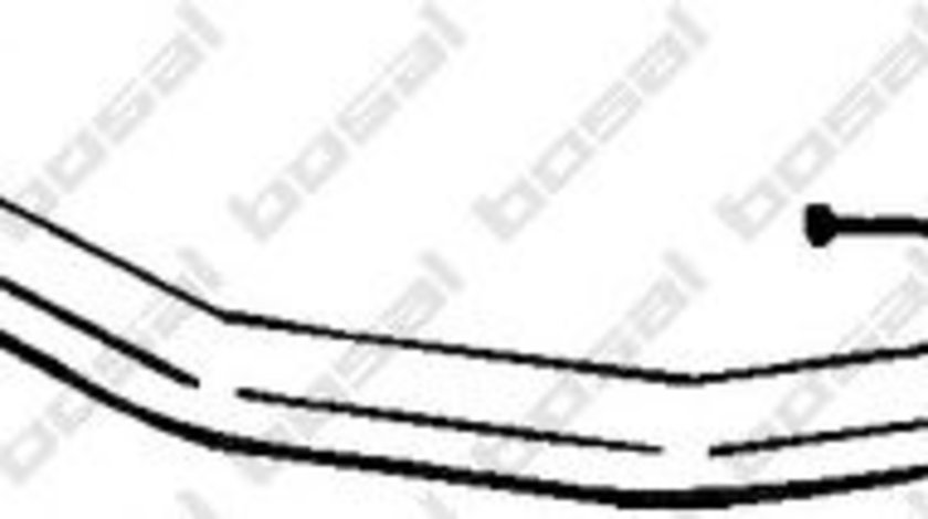 Racord evacuare ISUZU TROOPER (UB) (1991 - 2000) BOSAL 440-095 piesa NOUA