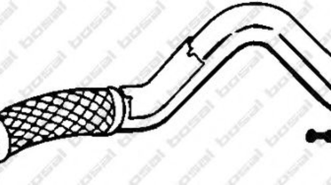 Racord evacuare VW GOLF PLUS (5M1, 521) (2005 - 2013) BOSAL 750-259 piesa NOUA