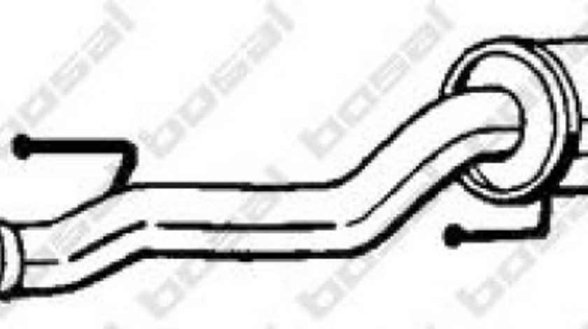 Racord evacuare VW POLO (6R, 6C) (2009 - 2016) BOSAL 281-483 piesa NOUA