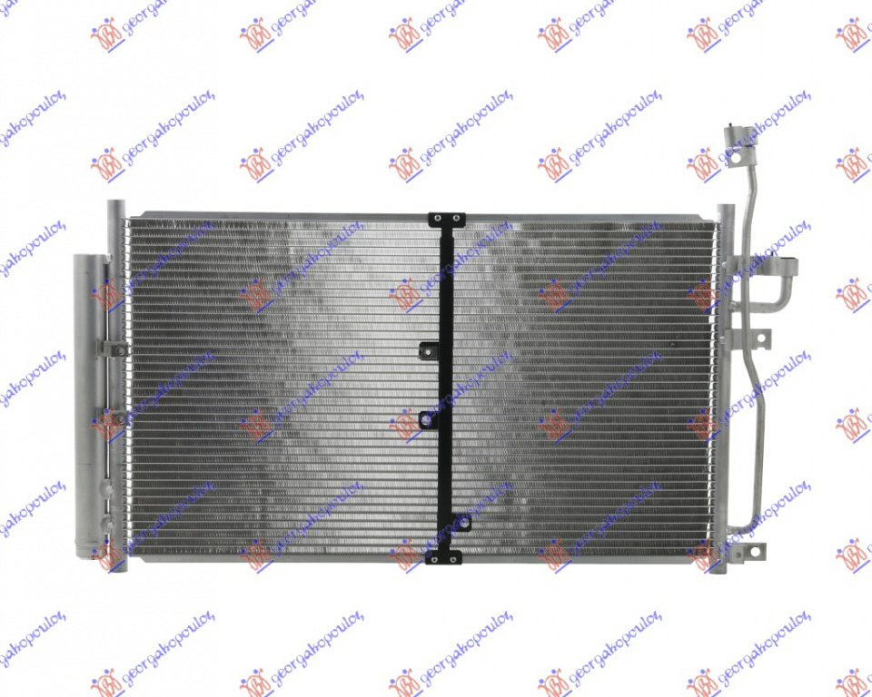 Radiator Ac/ 2 0 Cdti (630x360x16) - Opel Antara 2006 , 20759648