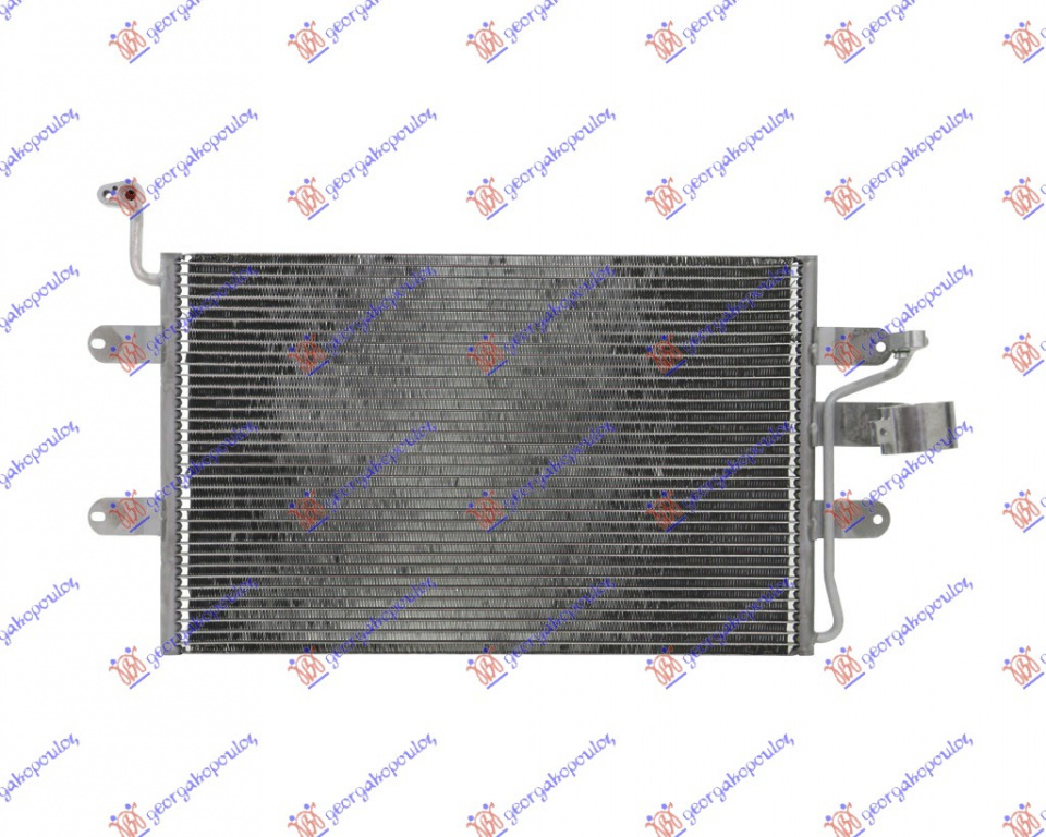 Radiator Ac/ (52 5x36 2) - Seat Ibiza 1999 , 6k0820413d