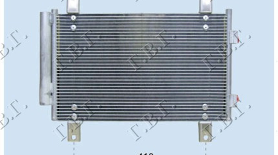 Radiator Ac/ -Diesel (53 7x34x16) 04-06 - Fiat Ducato2002 2003 , 6455.Ec