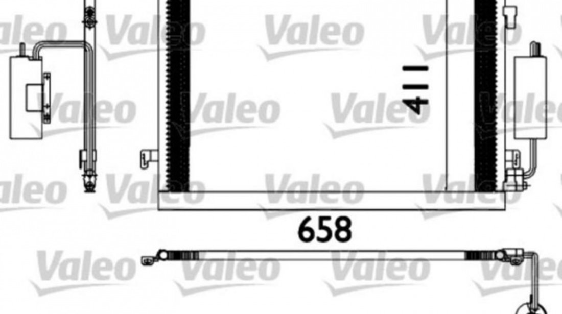 Radiator ac Opel VECTRA C combi 2003-2016 #2 1850077