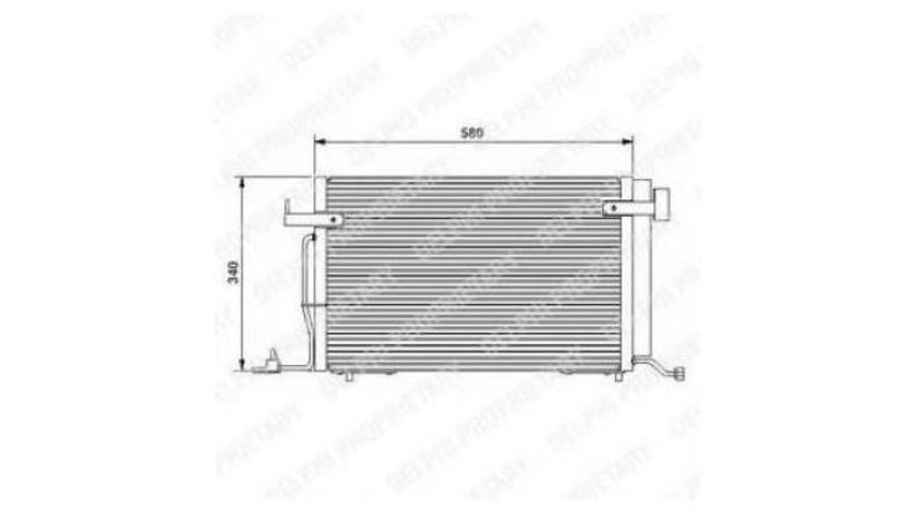 Radiator ac Peugeot 306 hatchback (7A, 7C, N3, N5) 1993-2003 #2 8880400141