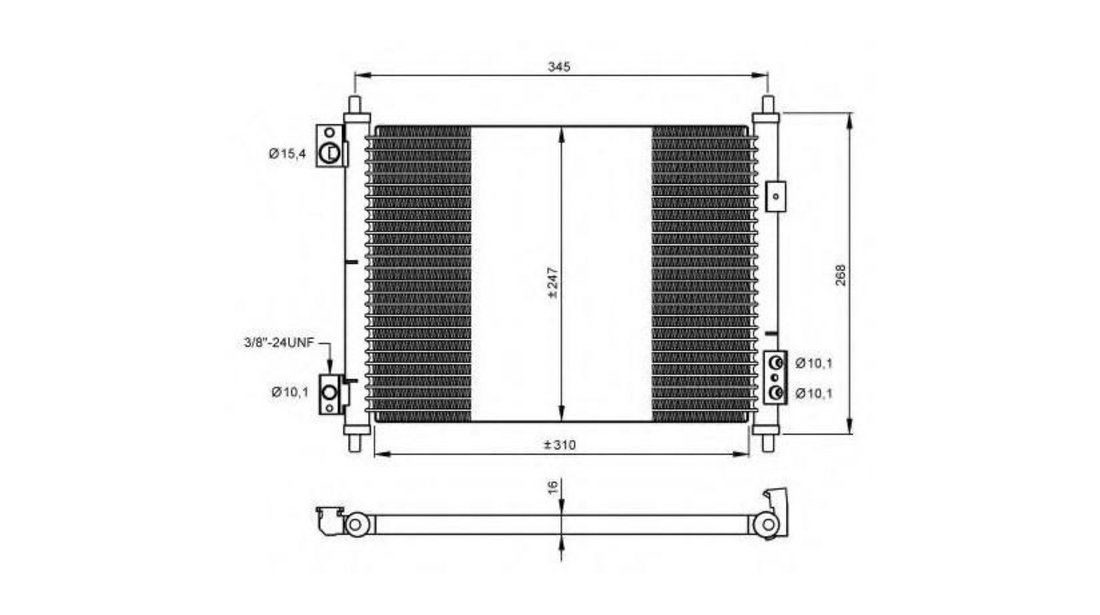 Radiator ac Renault TRUCKS Maxity 2007-2016 #3 35926