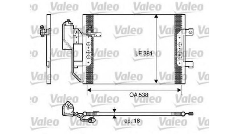 Radiator aer conditionat Mercedes V-CLASS (W447) 2014-2016 #3 1685000854