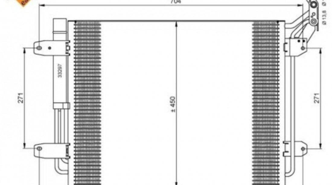 Radiator aer conditionat Volkswagen VW TIGUAN (5N_) 2007-2016 #3 042015N