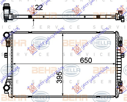 Radiator Apa - Audi A3 3 Usi /Sportback 2012 , 5q0121251em