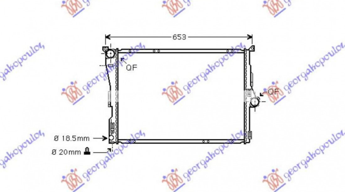 Radiator Apa - Bmw Series 1 (E82/88) Coupe/Cabrio 2007 , 17117553111