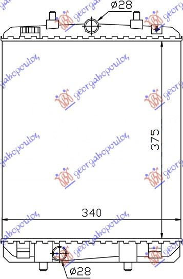 Radiator Apa - Citroen C1 2006 , 1330p3