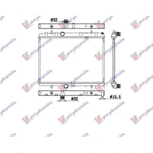 Radiator Apa - Citroen C5 2008 , 1330w2