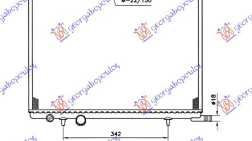 Radiator Apa - Citroen Xsara 2000 , 1330.69