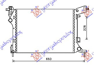 Radiator Apa - Fiat 500 L 2012 , 51887898