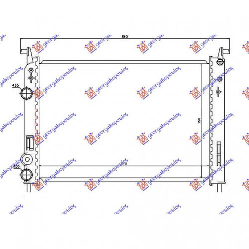 Radiator Apa - Fiat Albea 2002 , 51791365